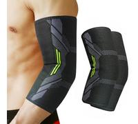 Pnrskter 2PCS Coudiere Epicondylite, Tendinite Coude, Coudiere Pour Tendinite, Tennis Elbow, Soulagement De La Douleur De L'éPaule De Golf, Arthrite, Bursite, EntraîNement, HaltéRophilie (Size M)