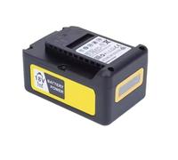 PNTQTU Batterie de Remplacement Lithium-ION Compatible avec Les Outils à Plateforme motorisés Karcher 18 V 6,0 Ah (réf. 24450350) avec écran LCD.