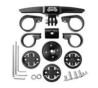 Pnuokn Muq-zi Support de fixation pour guidon de vélo avec éclairage avant