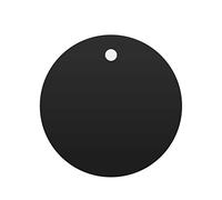 Pnuokn Plaque métallique magnétique pour voiture Support de téléphone Autocollant rond carré avec trou de suspension