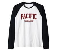 PNW Pacific Northwest Pride, Oregon, Washington, Montana Manche Raglan