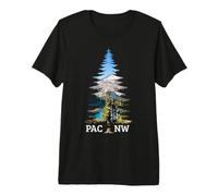 PNW Pacific Northwest Pride, Oregon, Washington, Montana T-Shirt Haut de Gamme