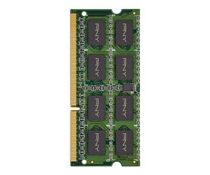 PNY 8GB DDR3 1600MHz module de mémoire 8 Go 1 x 8 Go 204-pin SO-DIMM