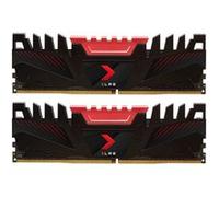 PNY Anarchy X - DDR4 - kit - 16 Go: 2 x 8 Go - DIMM 288 broches - 3200 MT/s / PC4-25600 - CL16 - 1.35 V - mémoire sans tampon - non ECC - rouge G