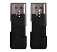 PNY Attaché 3 Lot de 2 clés USB 2.0 Noir 128 Go