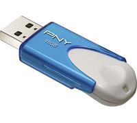 PNY - Attaché 4 16 Go USB 2.0 Flash Drive - Bleu/Blanc