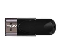 PNY Attaché 4 2.0 64GB lecteur USB flash 64 Go USB Type-A Noir