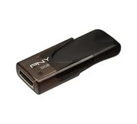 PNY Attaché 4 USB 2.0 lecteur USB flash 32 Go USB Type-A Noir