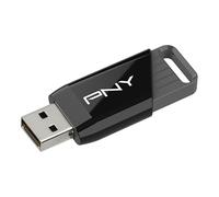 PNY Attaché X Clé USB 3.2 Gen 1 64GB, Performance Avancée Jusqu'à 130Mo/s en Lecture, Stockage et Transfert de Données, Portable, Fiable, Durable, Type-A, Ordinateurs Portables et de Bureau