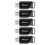 PNY Attaché X USB 3.2 Gen1 Type A - 64Go (Pack de 5)