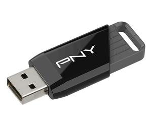 PNY Attaché X lecteur USB flash 64 Go USB Type-A 3.2 Gen 1 (3.1 Gen 1) Noir