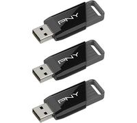 PNY Attaché X USB 3.2 Gen1 Type A - 128Go (Pack de 3)