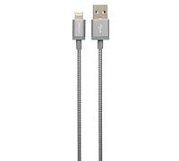 Pny Charge & Sync - Câble Lightning - Usb (M) Pour Lightning (M) - 1.2 M - Gris Métallisé - Pour Apple Ipad/Iphone/Ipod (Lightning)