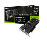 PNY Carte Graphique GeForce RTX™ 4060 Ti 8GB XLR8 Gaming Verto Overclocked Dual Fan DLSS 3