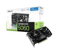 PNY Carte graphique GeForce RTX 5060 8 Go OC à double ventilateur DLSS 4