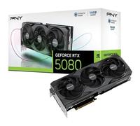 PNY - Carte graphique - GEFORCE RTX™ 5080 - 16 Go - Triple Fan DLSS 4