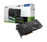 PNY - Carte graphique - NVIDIA Blackwell - GeForce RTX 5080 SLIM OC Dual Fan - 16 Go