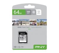 PNY Carte mémoire 64 Go SDHC SD ELITE