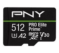 PNY - carte mémoire flash - 512 Go - SDXC UHS-I