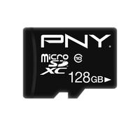 PNY Carte Mémoire MicroSD 16GB Class 10 Modèle Performance Plus 50 Mb/s Noir