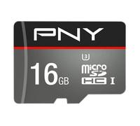 PNY - Carte microSD Turbo 100 - 16 Go UHS-I U3 Classe 10 avec adaptateur microSDHC/SD inclus