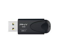 PNY Clé USB Attaché 4 64Go Type-A 3.1 Noir