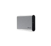 PNY CS1050 Elite 480 Go SSD Externe - USB 3.1 - Gris Brush