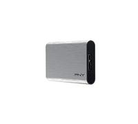 PNY CS1050 Elite 960 Go SSD Disque Dur Externe - USB 3.1 - Gris Brush