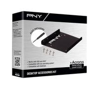 PNY Kit de mise à niveau pour ordinateur de bureau P-72002535-M-KIT 2,5" SATA III Noir