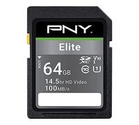 PNY Elite 64GB SDXC Carte Mémoire C10 U1