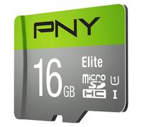 PNY Elite - Carte mémoire flash - 16 Go - UHS-I U1 / Class10 - micro SDHC