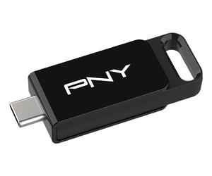 PNY Elite lecteur USB flash 64 Go USB Type-C 3.2 Gen 1 (3.1 Gen 1) Noir