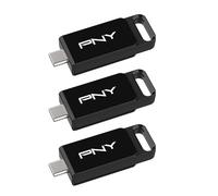 PNY Lecteur flash Elite – 128 Go USB 3.2 – 3 pièces