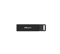 PNY Elite-X 128 Go USB Type-C 3.2 Gen 1 Noir - Lecteur Flash USB 200 Mo/s, Format Pivotant, Compatible Windows/macOS, Température 0-60°C