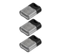 PNY Elite-X Fit Lot de 3 clés USB 3.1 de 64 Go - Jusqu'à 200 Mo/s en lecture, jusqu'à 10 fois plus rapide - Performance avancée - Plug-and-Stay - Stockage de données portable pratique - Design compact