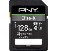 PNY Elite-X SDXC Card 128GB Class 10 UHS-I U3 100MB/s