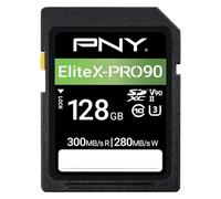 PNY - EliteX-PRO90 - Carte mémoire SDXC - 128 Go - UHS-II - Classe 10 U3 V90