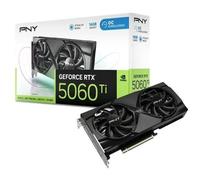 PNY GeForce RTX™ 5060 Ti GPU overclocké Double Ventilateur DLSS 4 16 Go