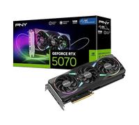 PNY GeForce RTX 5070 ARGB Overclocked Triple Fan 12GB GDDR7 Reflex 2 RTX AI DLSS4