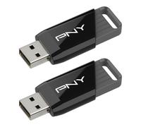 PNY Lot de 2 clés USB 3.2 Gen 1 Attaché X 32 Go
