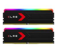 XLR8 RGB - DDR5 - kit - 32 Go: 2 x 16 Go - DIMM 288 broches - 3200 MHz / PC5-51200 - CL36 - 1.4 V - mémoire sans tampon - noir