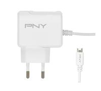Pny Micro-Usb Charger - Adaptateur Secteur - 12 Watt - 2.4 A (Micro-Usb De Type B (Alimentation Uniquement)) - Union Européenne