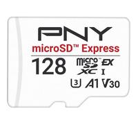 PNY microSD™ Express Carte mémoire microSDXC UHS-I U3 V30 A1 128 Go, jusqu'à 890/550 Mo/s en Lecture/écriture, idéale pour Les appareils compatibles microSD Express comme la Nintendo Switch 2