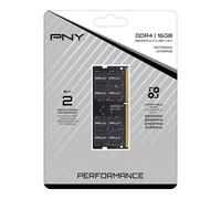 PNY Notebook memory PNY Performance, SODIMM, DDR4, 16 GB, 3200 MHz, CL22 (MN16GSD43200-TB) (1 x 16GB, 3200 MHz, RAM DDR4, SO-DIMM), Mémoire vive