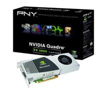 PNY NVIDIA Quadro FX 4800 Carte graphique Quadro FX 4800 PCI Express 2.0 x16 1.5 Go GDDR3 Digital Visual Interface, DisplayPort