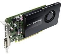 PNY NVIDIA QUADRO K2200 Carte Graphique Professionnelle 4 Go GDDR5 PCI-Express 4K 2 x DP + DVI (VCQK2200-PB)