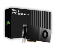 PNY NVIDIA RTX 5000 Ada Generation 32 Go GDDR6 PCI Express 4.0 Dual Slot 4X DisplayPort, Support 8K, Ventilateur Actif Ultra Silencieux