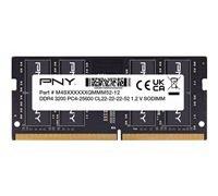 PNY Performance - DDR4 - module - 16 Go - SO DIMM 260 broches - 3200 MHz / PC4-25600 - mémoire sans tampon