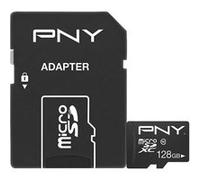 PNY Carte mémoire flash Performance Plus 128 Go microSDXC Class 10 Noir G