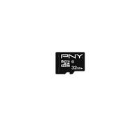PNY Performance Plus - Carte mémoire flash (adaptateur microSDHC - SD inclus(e)) - 32 Go - Class 10 - micro SDHC